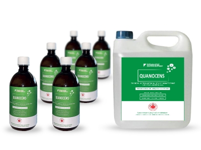 Quanocens - desinfiziert, imprägniert, persistiert